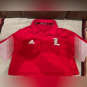Adidas Louisville Cardinal Polo